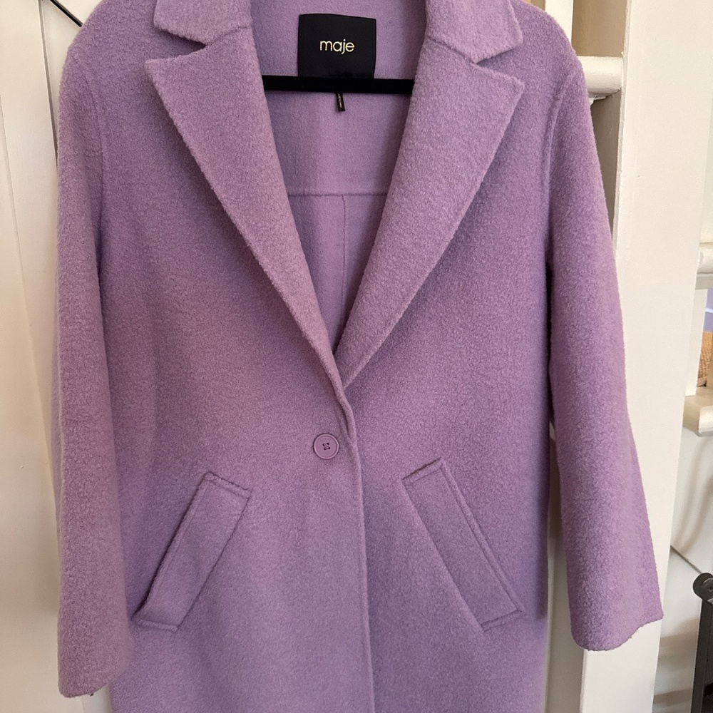 Maje single breasted blazer size 34